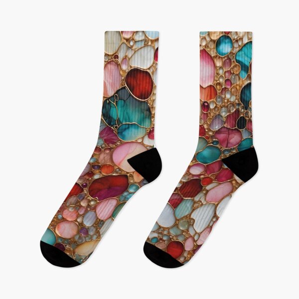 Item preview, Gold and Marble abstract bubbles designed and sold by KirstenStar.