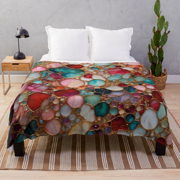 Item preview, Gold and Marble abstract bubbles designed and sold by KirstenStar.