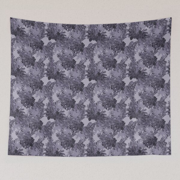 Item preview, Faded Purple Banksia Leaves - Subtle Winter Art Print, Inspired by Katoomba's Flora designed and sold by Jay Dee Dearness.