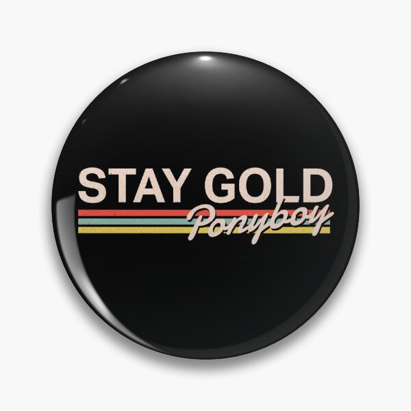 Artikelvorschau, Bleib Gold Ponyboy entworfen und verkauft von DeadRight.
