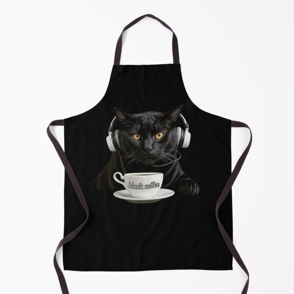 Item preview, BLACK COFFEE & BLACK CAT designed and sold by MargoGallery.
