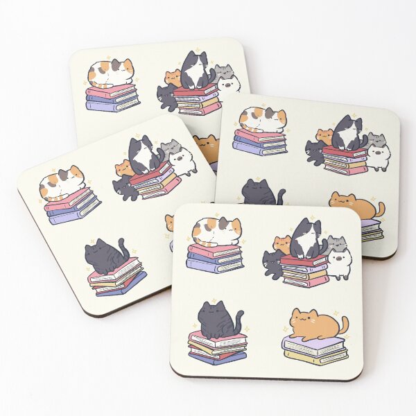 Item preview, Cats books and plants illustration  designed and sold by Artofmayara.