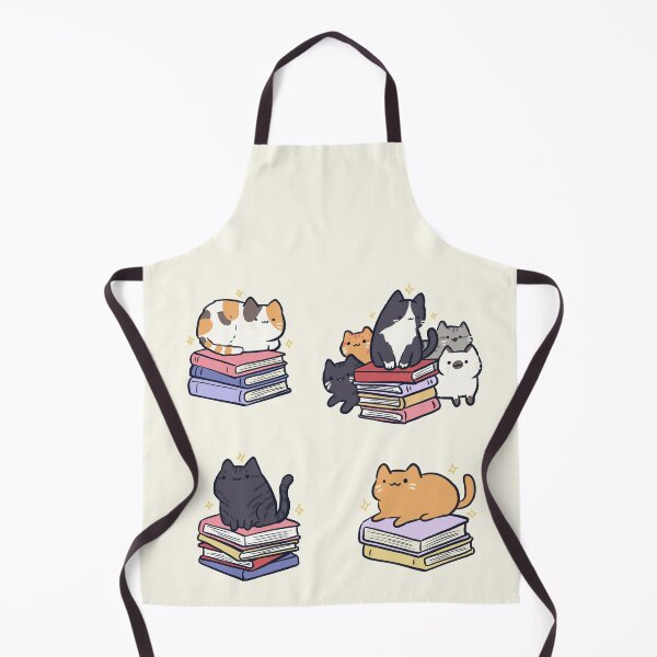 Item preview, Cats books and plants illustration designed and sold by Artofmayara.
