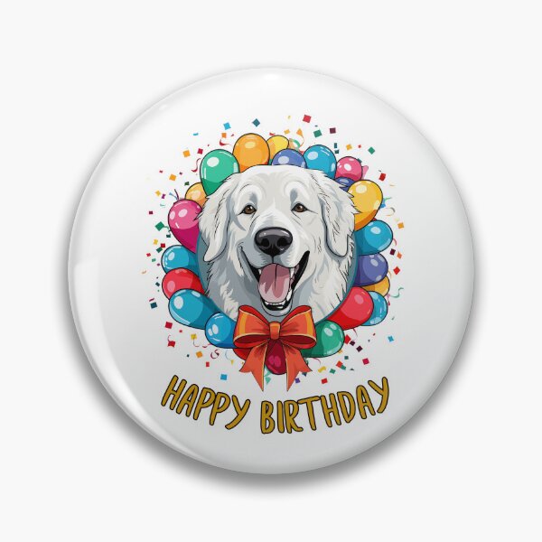 Item preview, Birthday Maremma Dog - Happy Birthday! designed and sold by wotsthis.