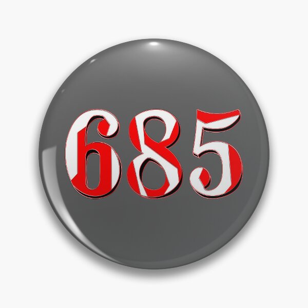 Item preview, number six hundred and eighty-five digit 685 order sequence team member age designed and sold by 4rpixs.