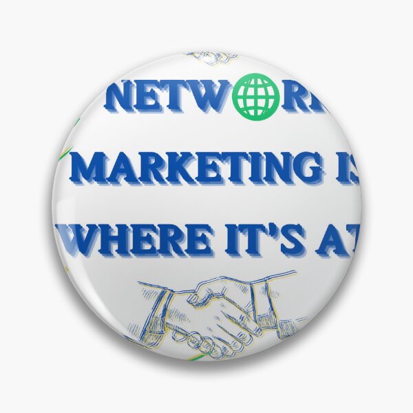 Item preview, NETWORK MARKETING IS WHERE IT'S AT  designed and sold by YourTrendyTees.