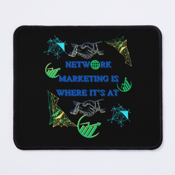 Item preview, NETWORK MARKETING IS WHERE IT'S AT designed and sold by YourTrendyTees.