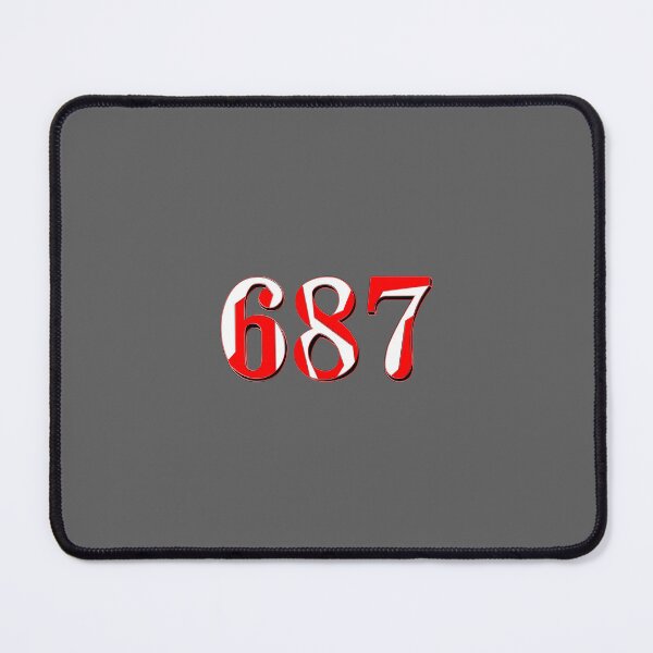 Item preview, number six hundred and eighty-seven digit 687 order sequence team member age designed and sold by 4rpixs.