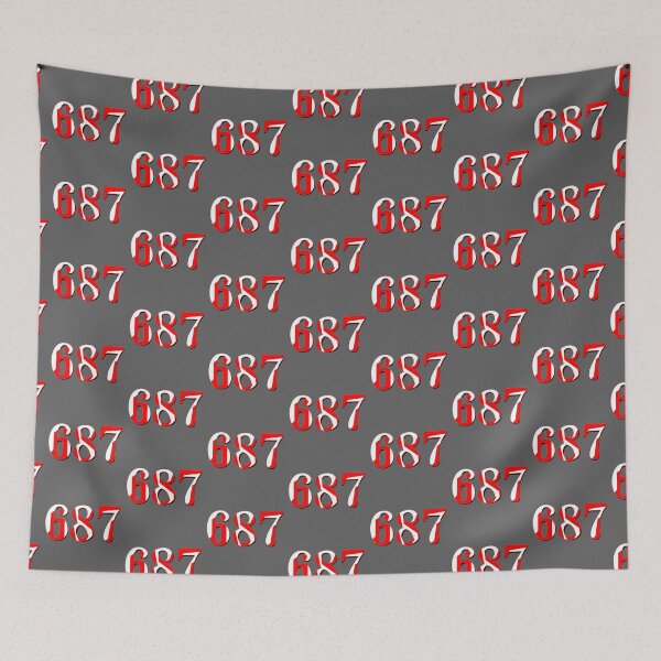 Item preview, number six hundred and eighty-seven digit 687 order sequence team member age designed and sold by 4rpixs.