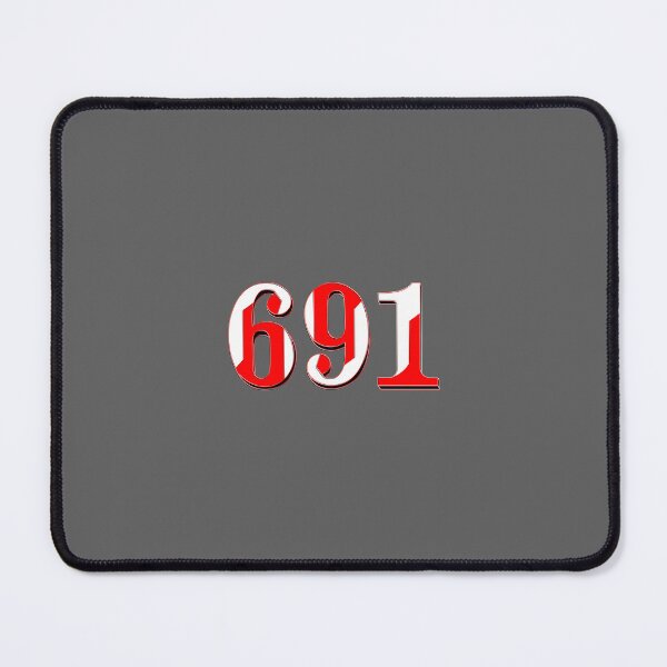 Item preview, number six hundred and ninety-one digit 691 order sequence team member age designed and sold by 4rpixs.