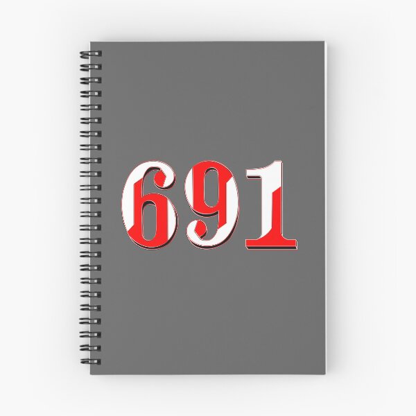 Item preview, number six hundred and ninety-one digit 691 order sequence team member age designed and sold by 4rpixs.