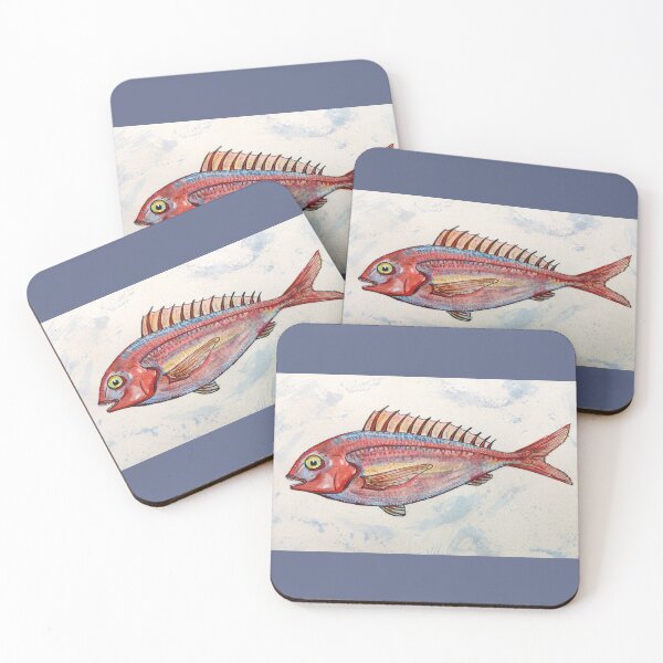 Item preview, The Common Pandora Fish in Watercolor designed and sold by Tyulnia.