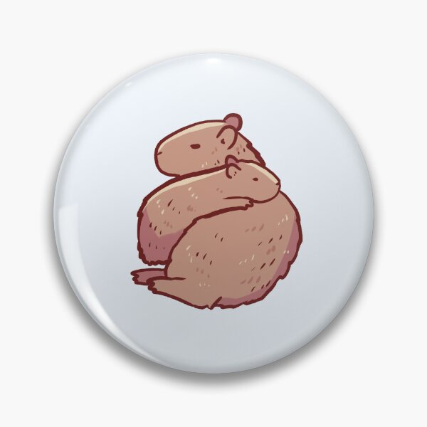 Item preview, Cute capybaras  designed and sold by Artofmayara.
