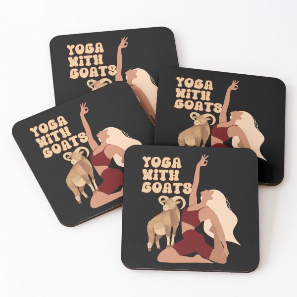 Item preview, Yoga With Goats Cute Goat Yoga Pose Yoga Lover Graphic  designed and sold by MTJ-Mushrooms.