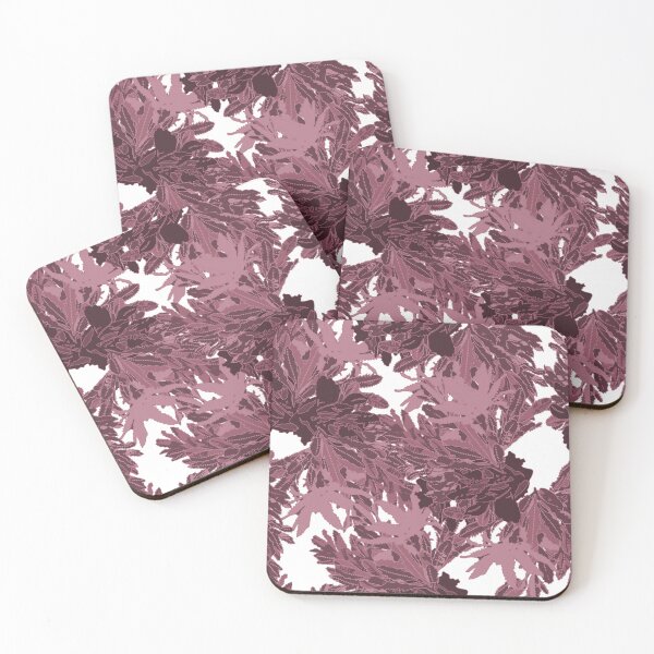 Item preview, Pink-White Banksia Leaves - Lush Australian Bush Art Print, Inspired by Winter Walks designed and sold by Jay Dee Dearness.