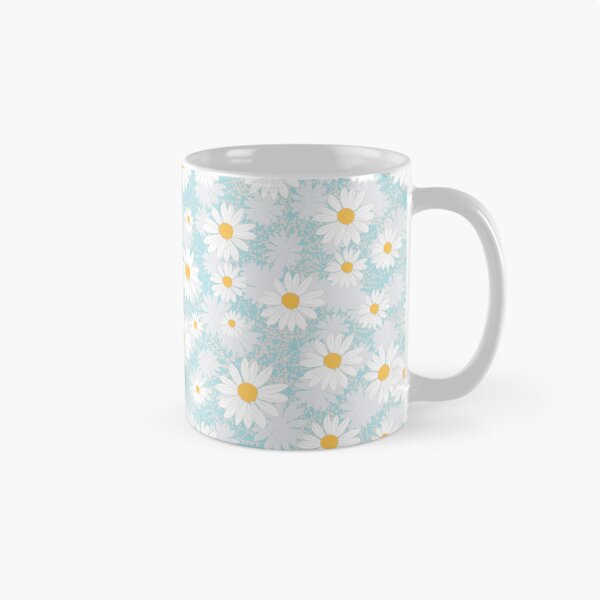 Item preview, Chamomiles on blue designed and sold by FleurDesign.