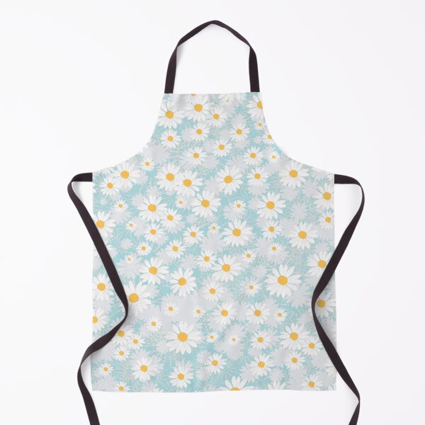 Item preview, Chamomiles on blue designed and sold by FleurDesign.