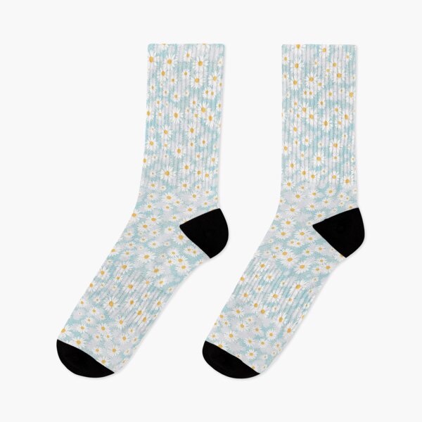 Item preview, Chamomiles on blue designed and sold by FleurDesign.