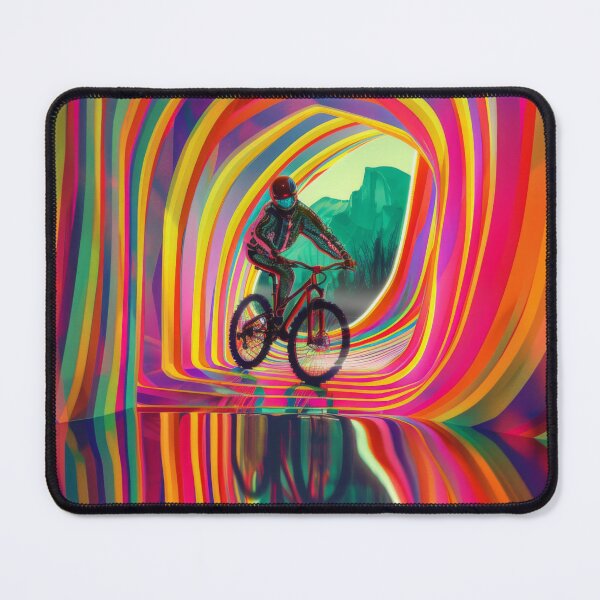 Item preview, mountain biker - MTB designed and sold by FlowersColorful.
