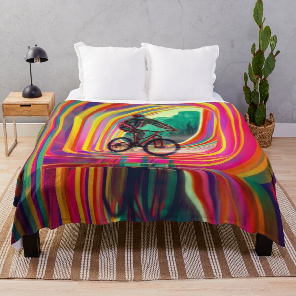 Item preview, mountain biker - MTB designed and sold by FlowersColorful.
