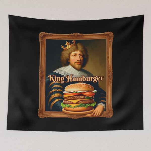 Item preview, King Hamburger designed and sold by plushism.