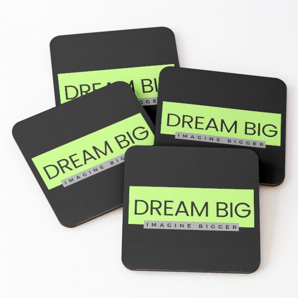 Item preview, Dream big, imagine bigger designed and sold by Inspiretouplift.