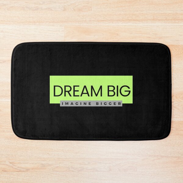 Item preview, Dream big, imagine bigger designed and sold by Inspiretouplift.
