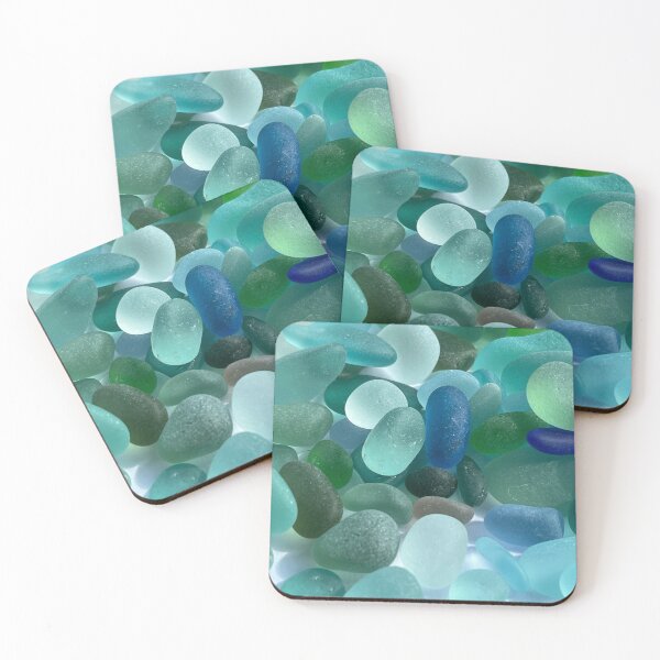Item preview, Seaglass shades of blue designed and sold by Jums-Med.