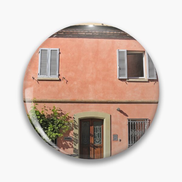 Item preview, Old colorful houses and scooter in Rimini Italy designed and sold by goceris.