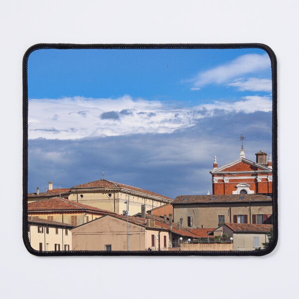 Item preview, Old church and buildings cityscape in Rimini Italy designed and sold by goceris.
