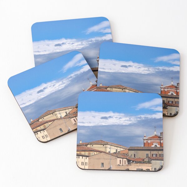 Item preview, Old church and buildings cityscape in Rimini Italy designed and sold by goceris.