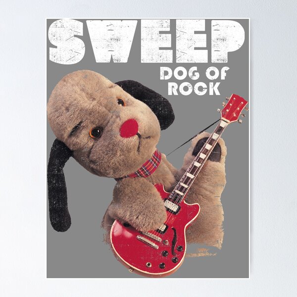 Item preview, Sooty Dog Of Rock Sweep designed and sold by All-And-Every.