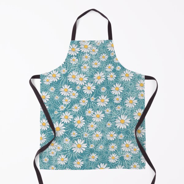 Item preview, Chamomiles on blue designed and sold by FleurDesign.
