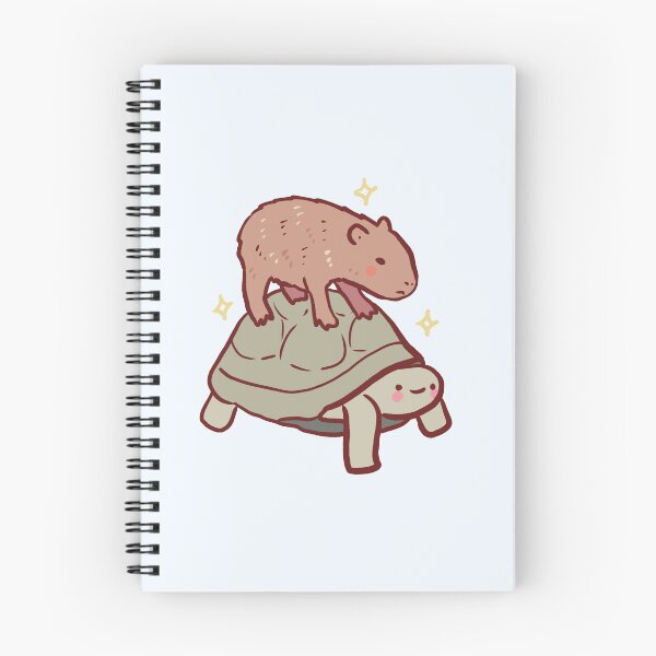 Item preview, capybara and turtle  designed and sold by Artofmayara.