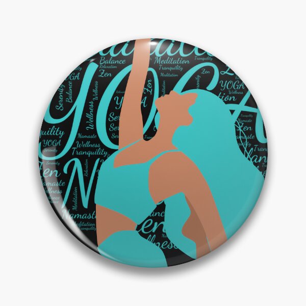 Item preview, Yoga Pose Serenity Peaceful Mindfulness Women's Wordcloud designed and sold by MTJ-Mushrooms.