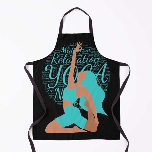 Item preview, Yoga Pose Serenity Peaceful Mindfulness Women's Wordcloud designed and sold by MTJ-Mushrooms.