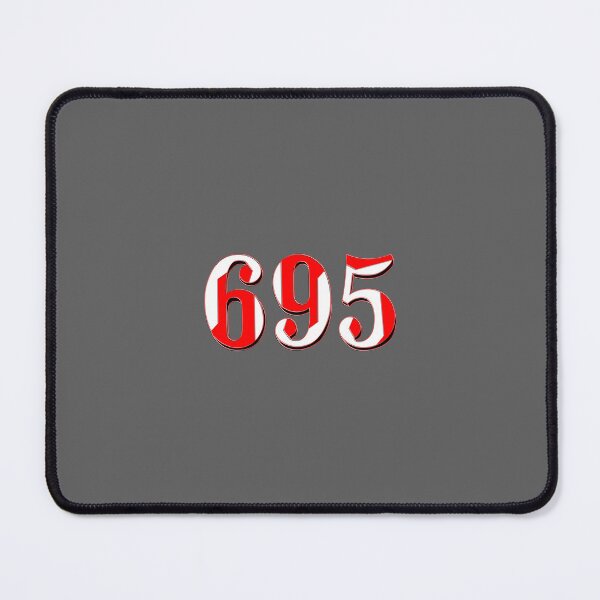 Item preview, number six hundred and ninety-five digit 695 order sequence team member age designed and sold by 4rpixs.