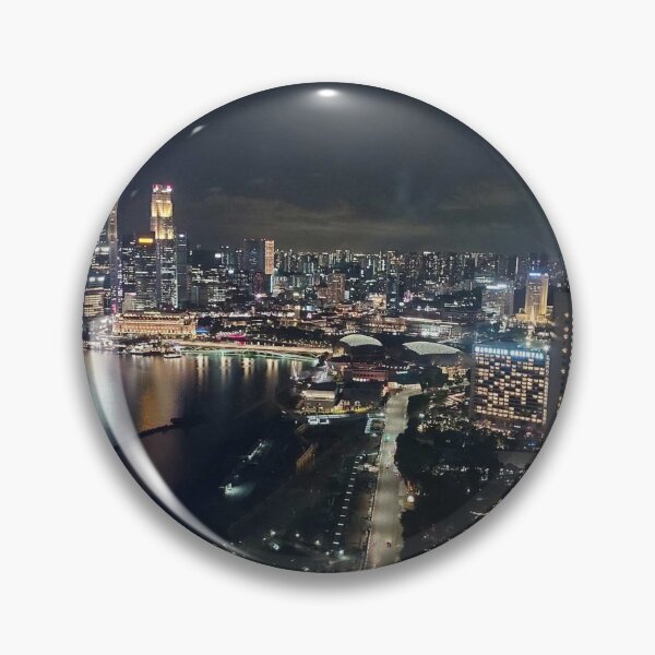 Item preview, Singapore - Singapura - Lion City Night Scapes #3 designed and sold by TheHappyK.