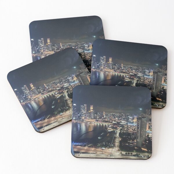 Item preview, Singapore - Singapura - Lion City Night Scapes #3 designed and sold by TheHappyK.