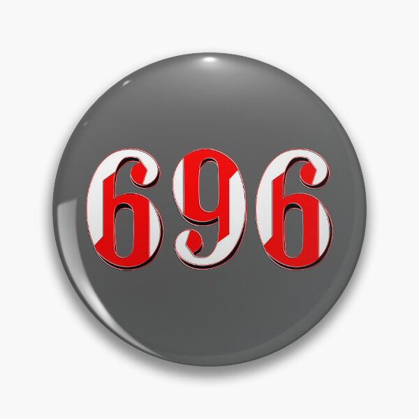 Artikelvorschau, Nummer sechshundertsechsundneunzig Ziffer 696 Reihenfolge Teammitglied Alter entworfen und verkauft von 4rpixs.