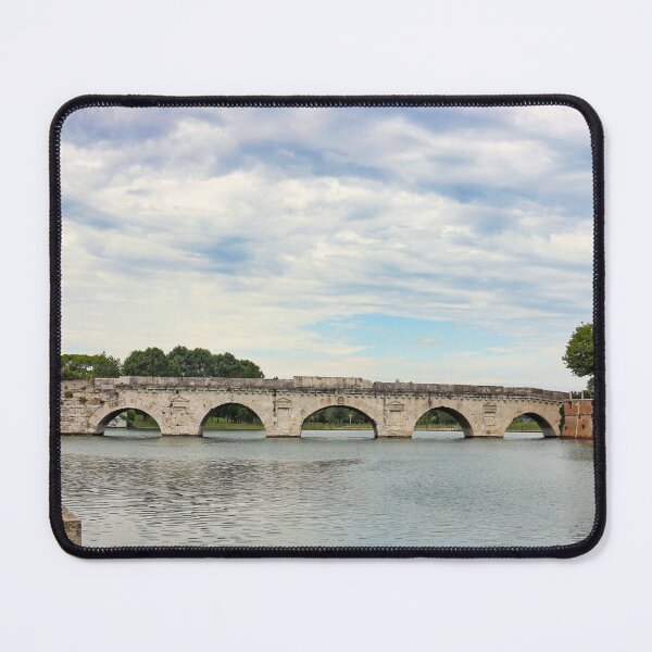 Item preview, Ancient stone Tiberius bridge in Rimini Italy designed and sold by goceris.
