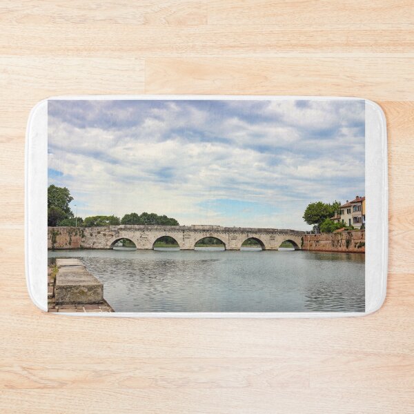 Item preview, Ancient stone Tiberius bridge in Rimini Italy  designed and sold by goceris.