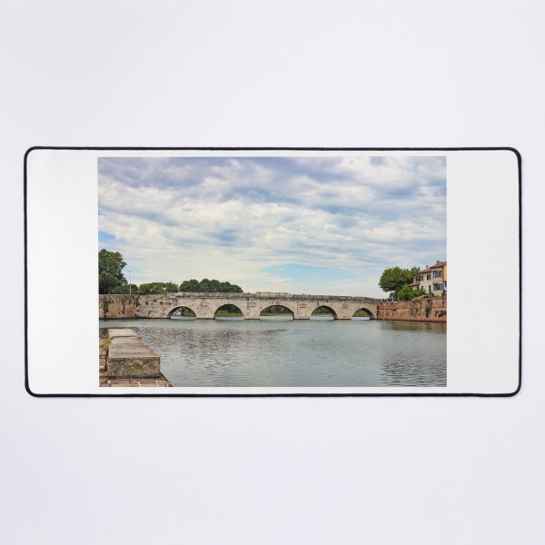 Item preview, Ancient stone Tiberius bridge in Rimini Italy  designed and sold by goceris.