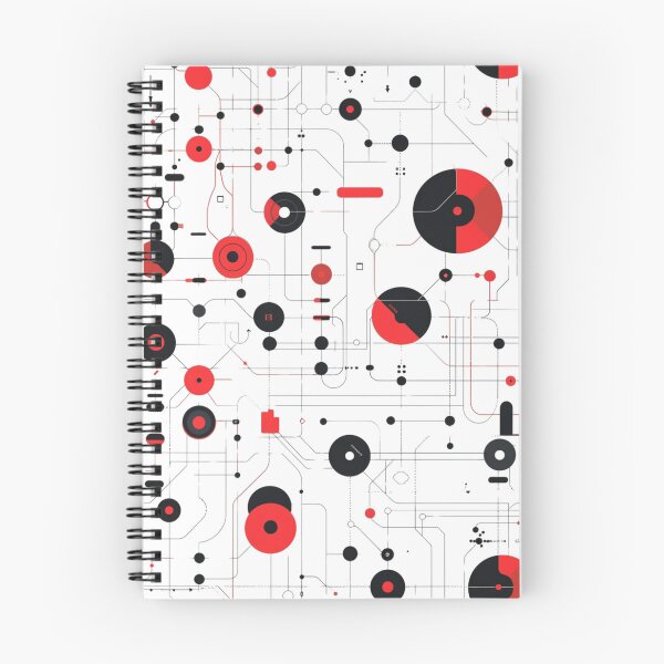 Item preview, Circuit board with red circles designed and sold by palmyst.