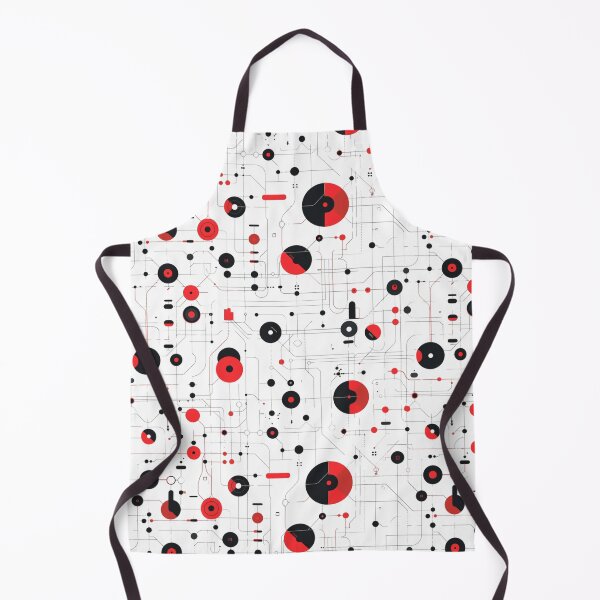 Item preview, Circuit board with red circles designed and sold by palmyst.