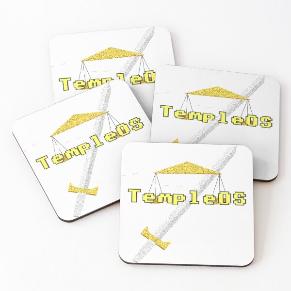 Item preview, TempleOS - Black Border designed and sold by DOS Games.