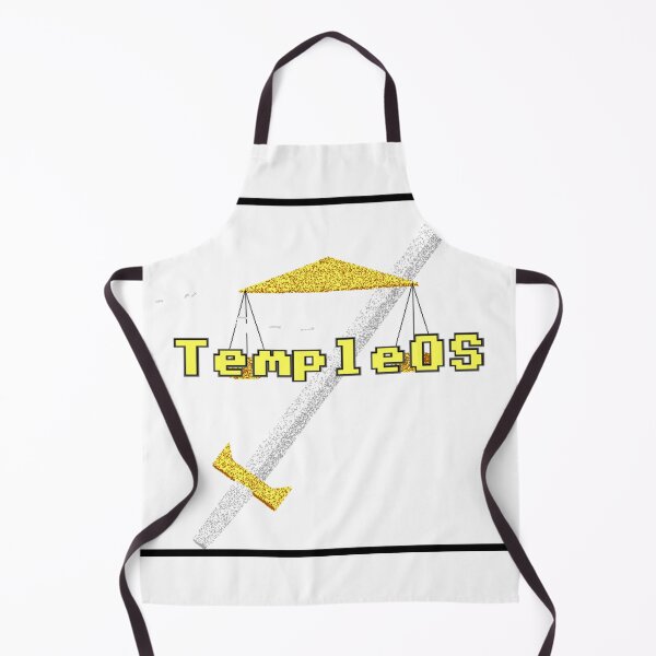 Item preview, TempleOS - Black Border designed and sold by DOS Games.