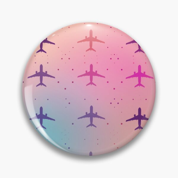 Item preview, Airplane silhouettes on pastel background designed and sold by palmyst.
