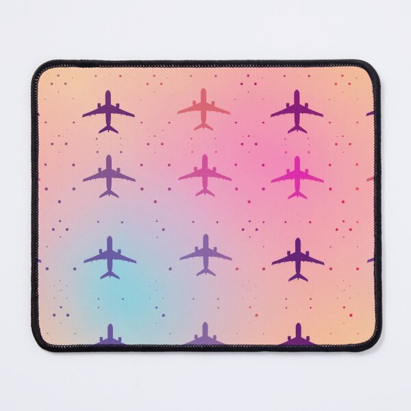 Item preview, Airplane silhouettes on pastel background designed and sold by palmyst.