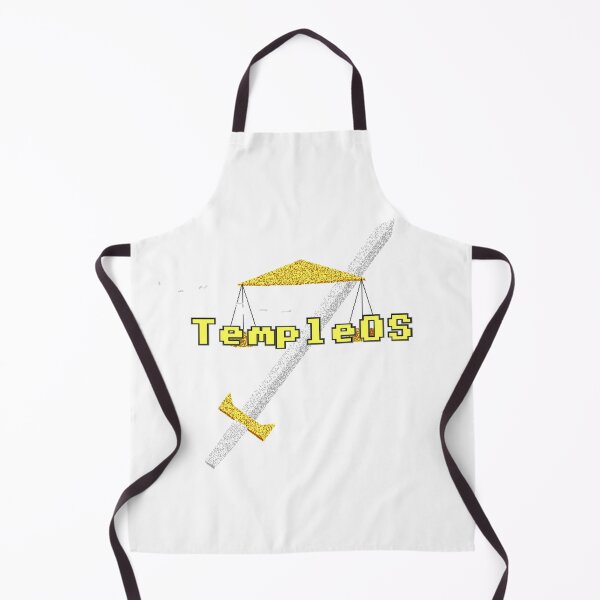 Item preview, TempleOS Logo designed and sold by DOS Games.